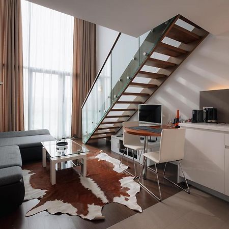 Skau Eurovea Duplex Apartment Danube Exclusive View Free Parking Bratislava Exterior foto