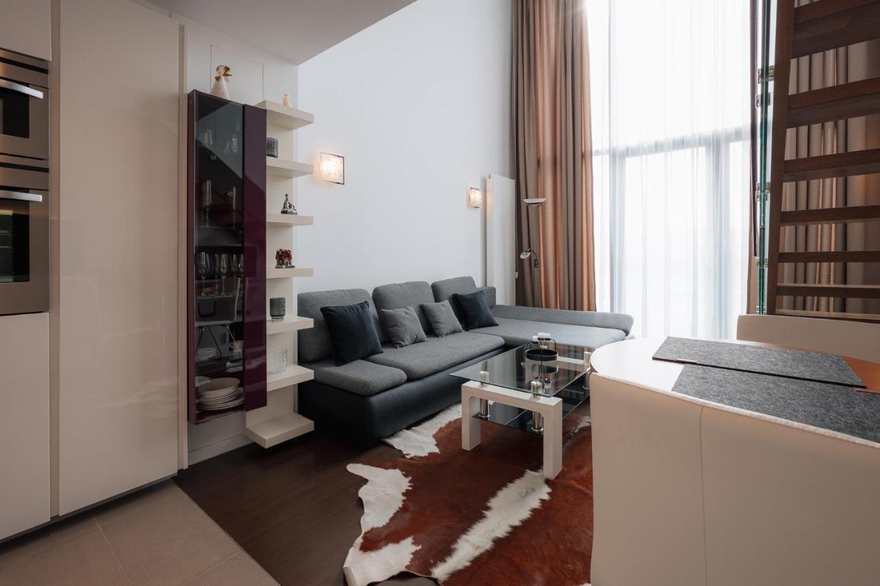 Skau Eurovea Duplex Apartment Danube Exclusive View Free Parking Bratislava Exterior foto